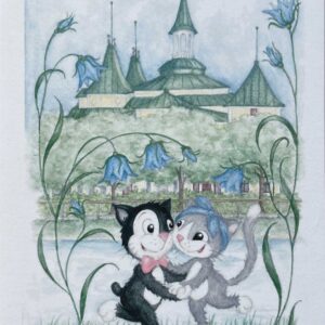 Uppsala och Pelle Svanslös, Flustret - Vykort