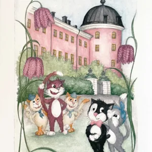 Slottet och Pelle Svanslös, Print