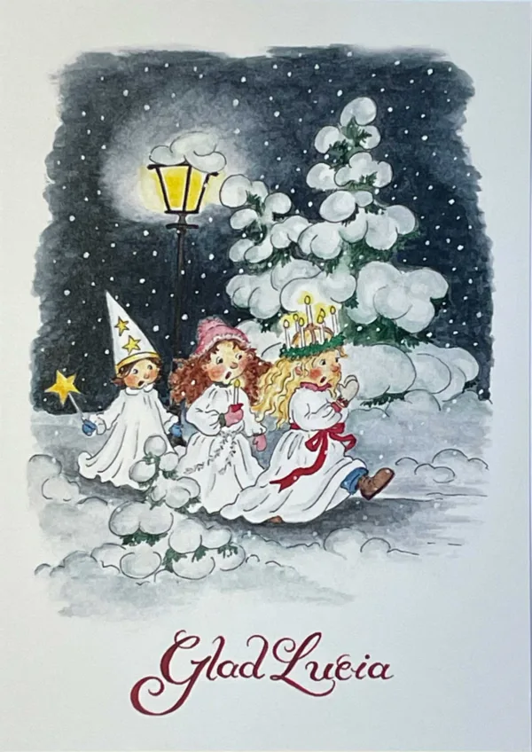 Glad Lucia - Luciatåg