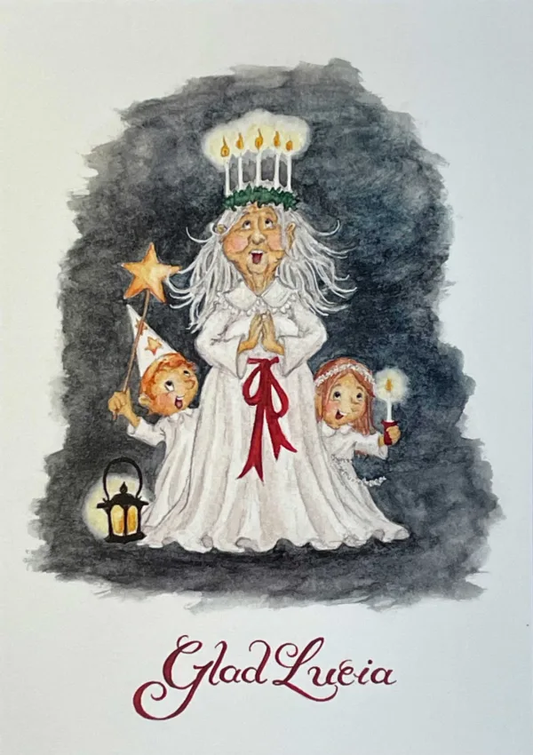 Glad Lucia - tant och barn