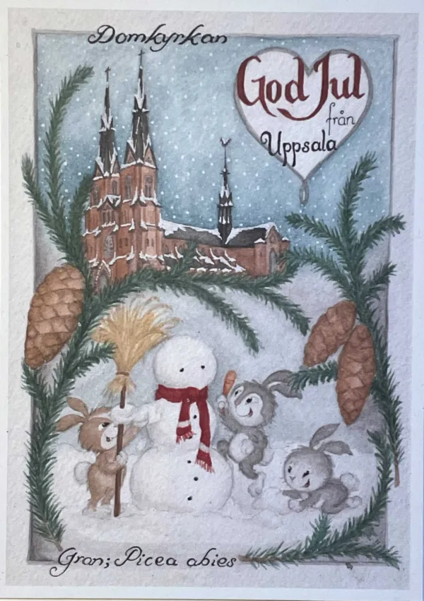 Uppsala - God Jul, domkyrkan