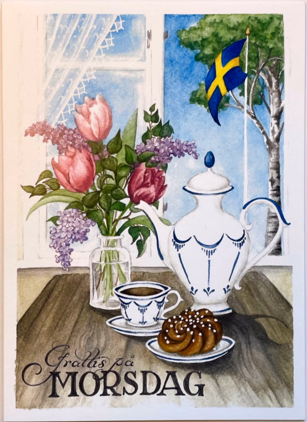 Grattis på morsdag - dubbelt kort